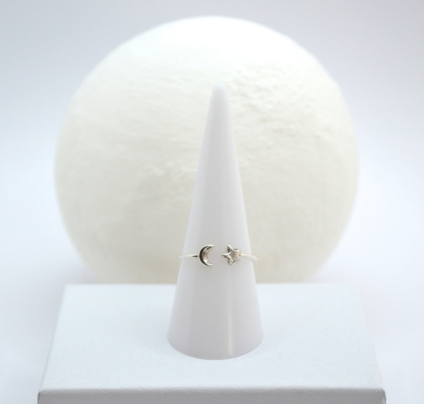 Bague Lune-étoile magique